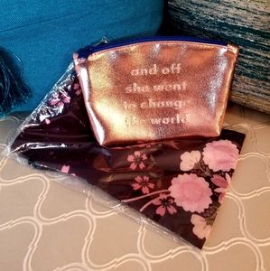 FREE WITH ANY PURCHASE Ipsy Makeup Case, and Pouch